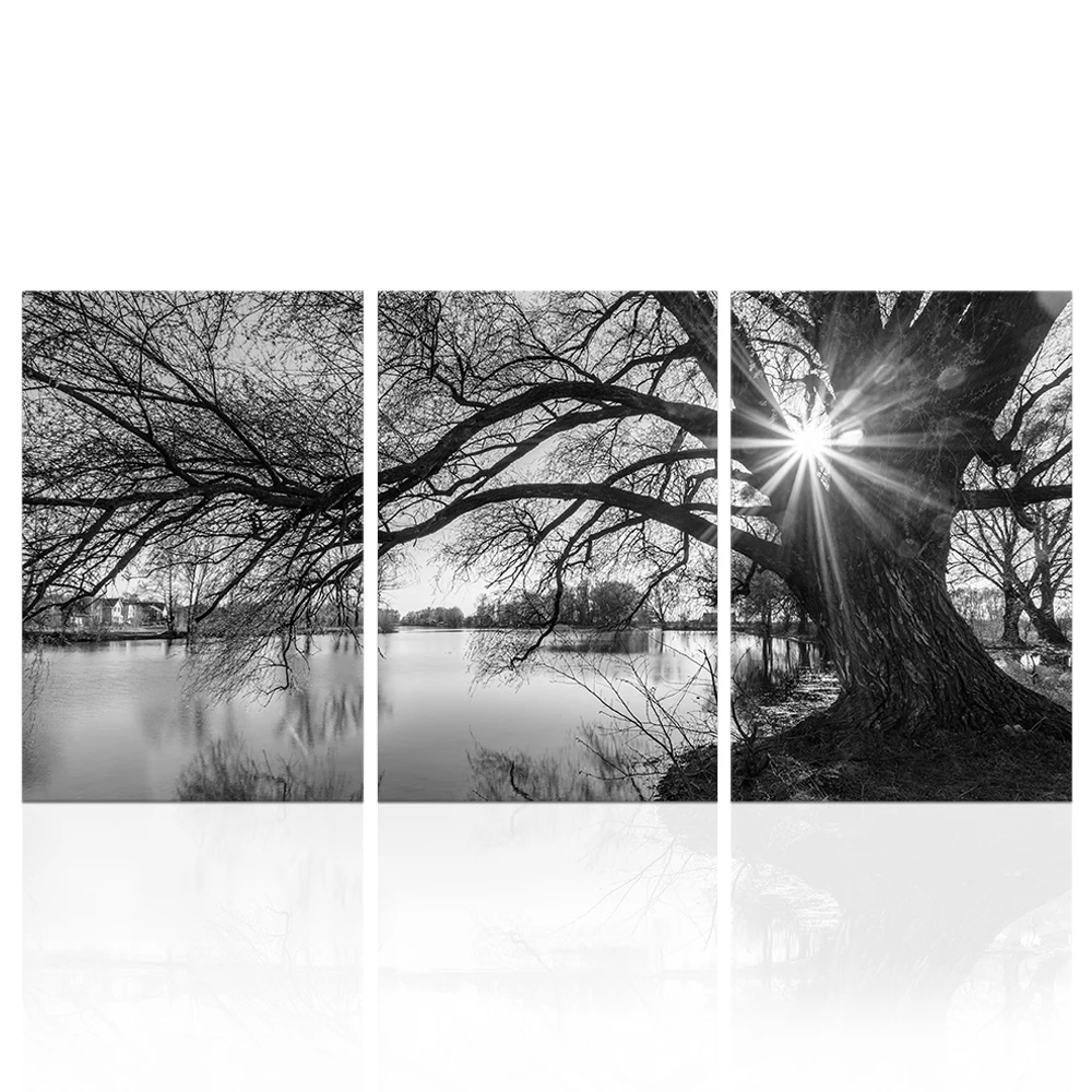 huge black and white wall art