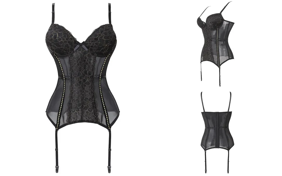 black corset sexy  (8)