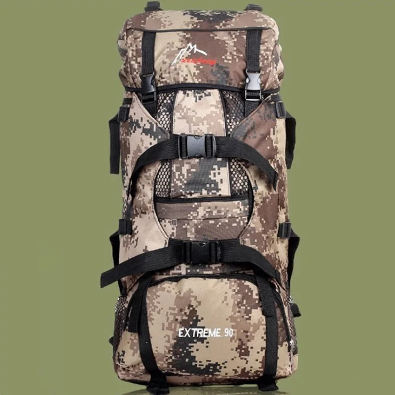 Открытый рюкзак 90Л походная Сумка для кемпинга большая емкость дорожная сумка для альпинизма сумки для альпинизма