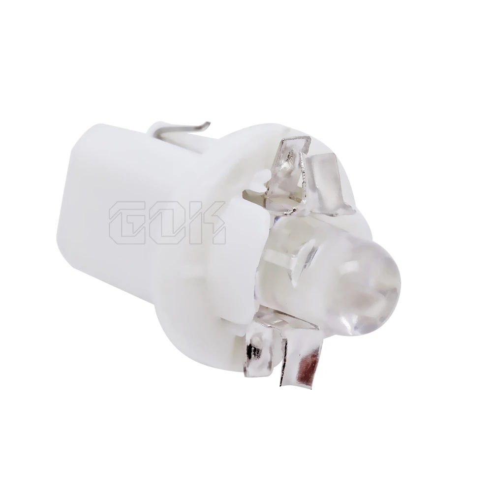 10 шт. Автомобильные светодиодные лампы T5 B8.5 12 В|interior led lamps|t5 10pcsinterior car lamp |