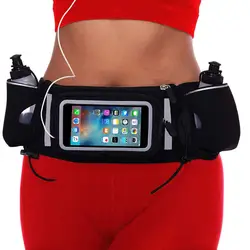 Multi-function мобильный телефон сенсорный экран чайник карманы Открытый Бег Спортивная Сумка бег горный туризм езда спортивные сумочки