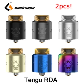 

2PCS Original Geekvape Tengu RDA Tank Rebuildable Dripping Atomizer Honeycomb Airflow for Box MOD Vape Vapor Aegis Solo mod