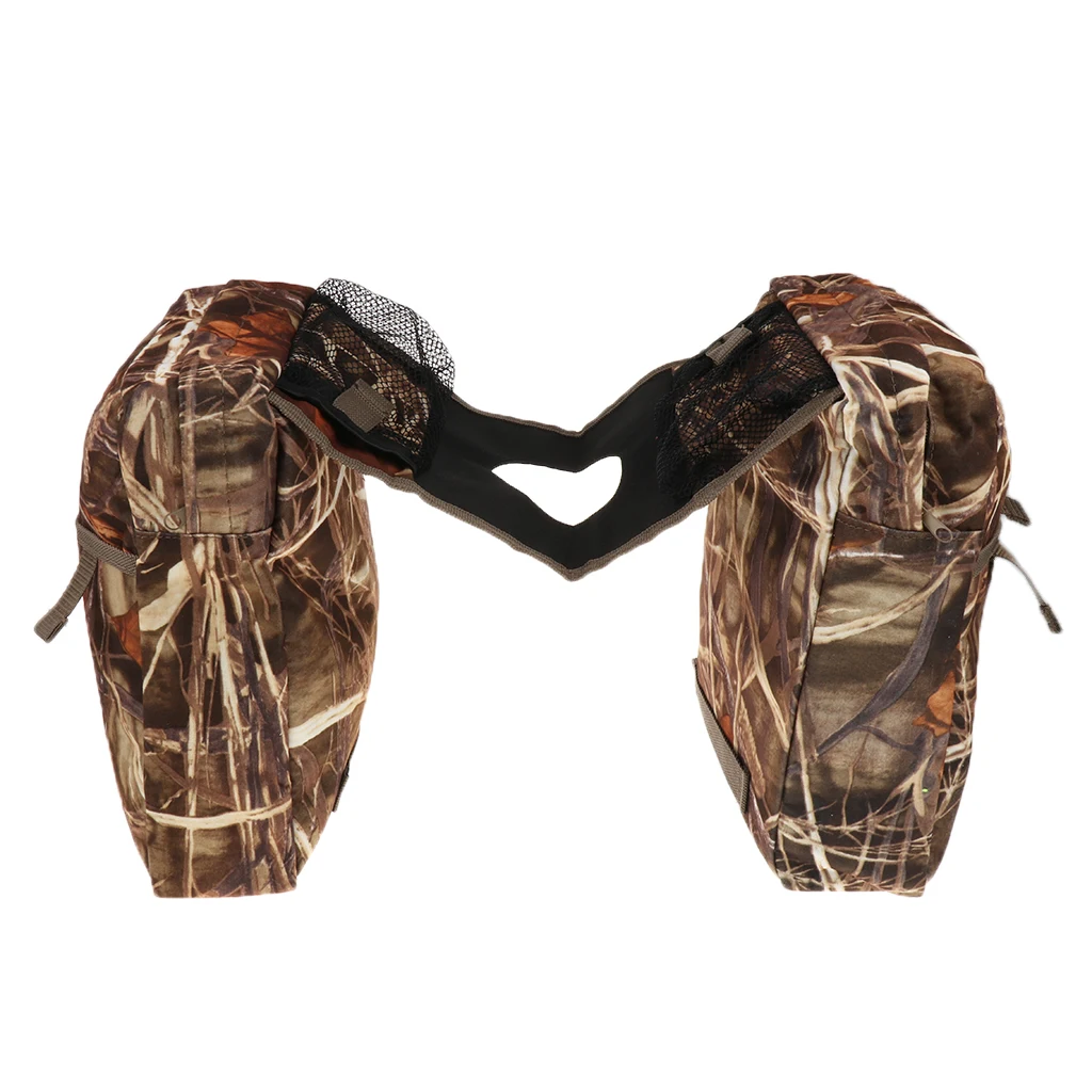 

Tank Bag Saddlebag Saddle Bags for Honda YAMAHA for Suzuki ATV Two mesh panel pockets for storage and beverages