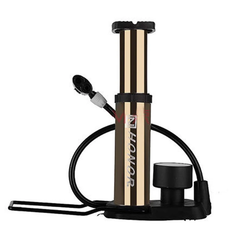 120 Psi High Pressure MTB Bicycle Pump Portable Pump With Pressure Gauge Accessories MTB Road Bike Pump Cycling Pump #FS#4JU31 (4)