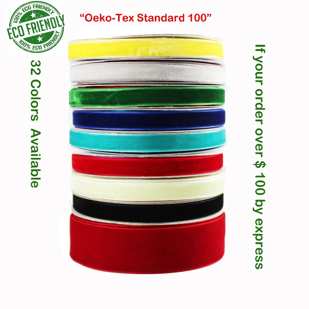 Velvet Ribbon 3 8 10 Mm 5 8 16 Mm 7 8 22 Mm 1 25 Mm 1 5 Inch 38 Mm Black White Red Navy Ribbons Aliexpress