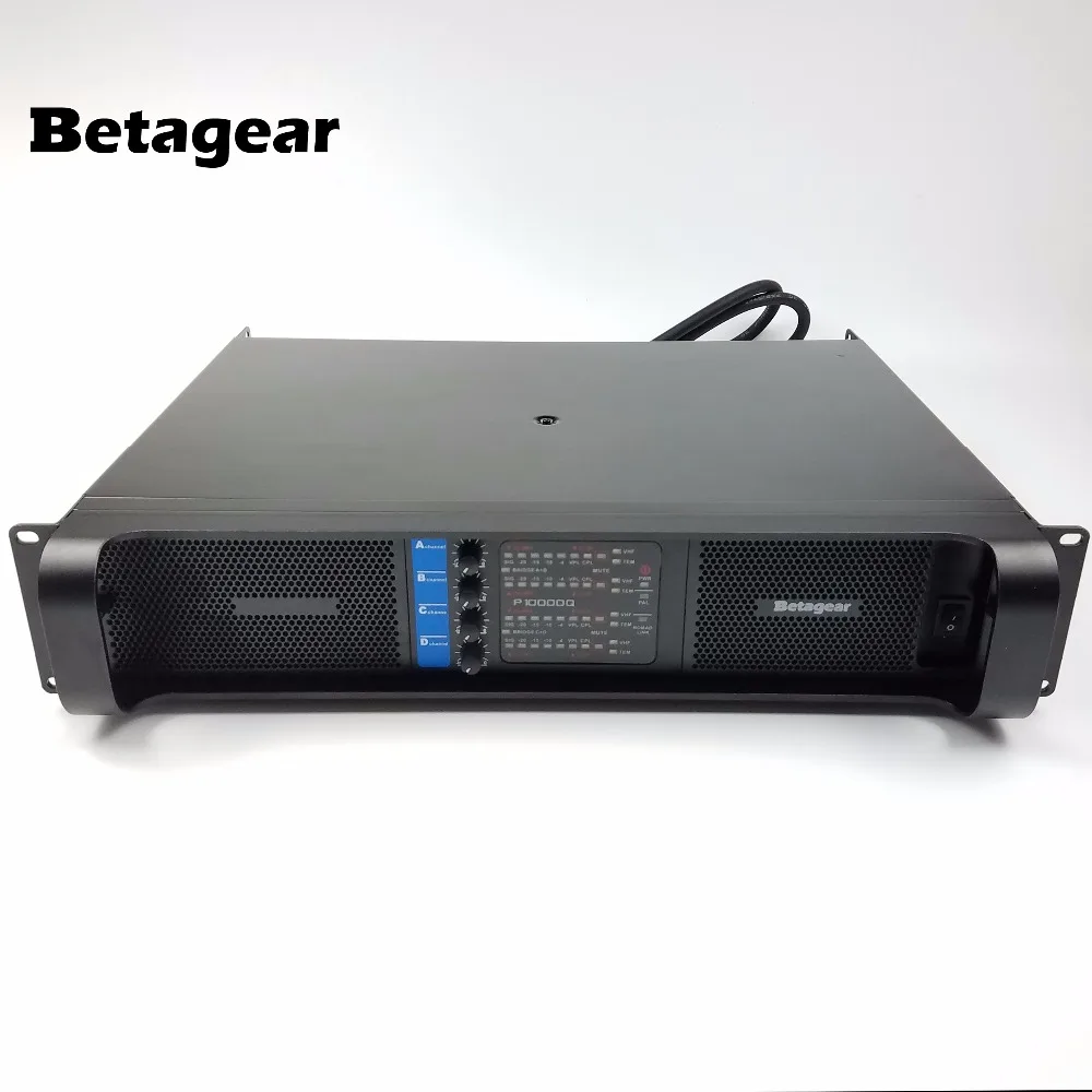 Betagear Lab Bt10000q Audio Amplifier Line Array Amps Subwoofer Power Amplifier 10000q Gruppen