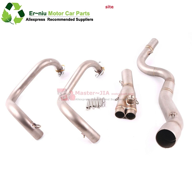 

NIJIA 250 300 250R motorcycle exhaust muffer full system for kawasaki ninja250r ninja250 nanja300 nanjia250r