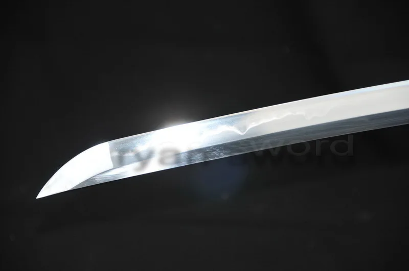 Высококачественная глина из закаленной 1095 высокоуглеродистой стали лучевая кожа Сая японский самурайский меч катана