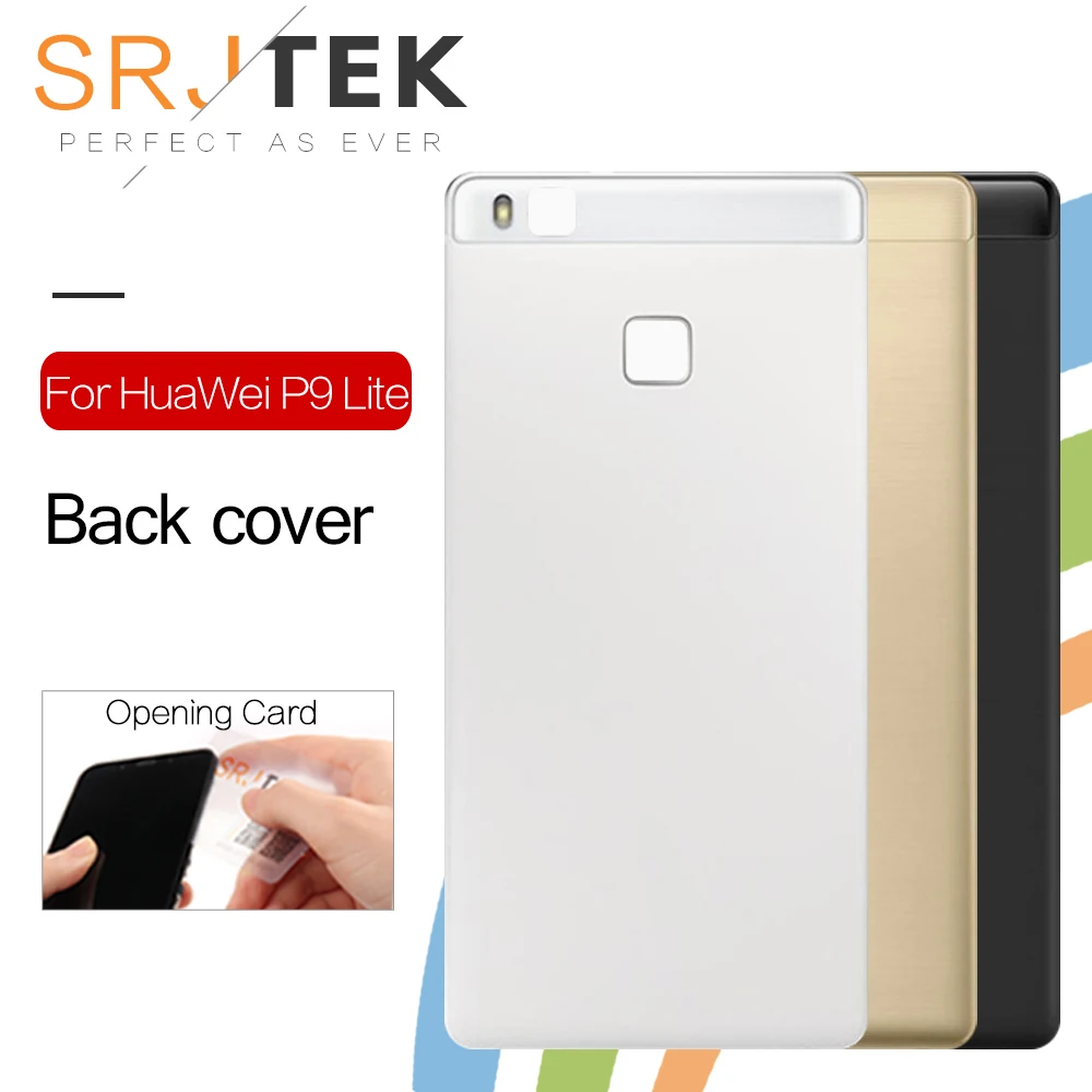 Srjtek Rear Back Housing For Huawei P9 Lite Back Cover Battery