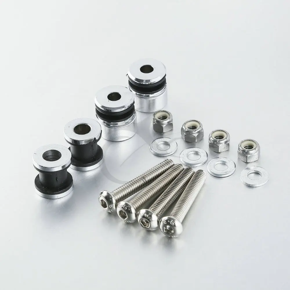 

Docking Hardware Kit Fit For Harley Softail FXST FXSTB FLSTN FLSTF 1984-1999 Detachable Sissy Bar Rack