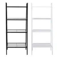 4 ชั้นชั้นวางหนังสือ Rack Storage Organization Book Storage Rack ผู้ถือเก็บตกแต่งบ้าน