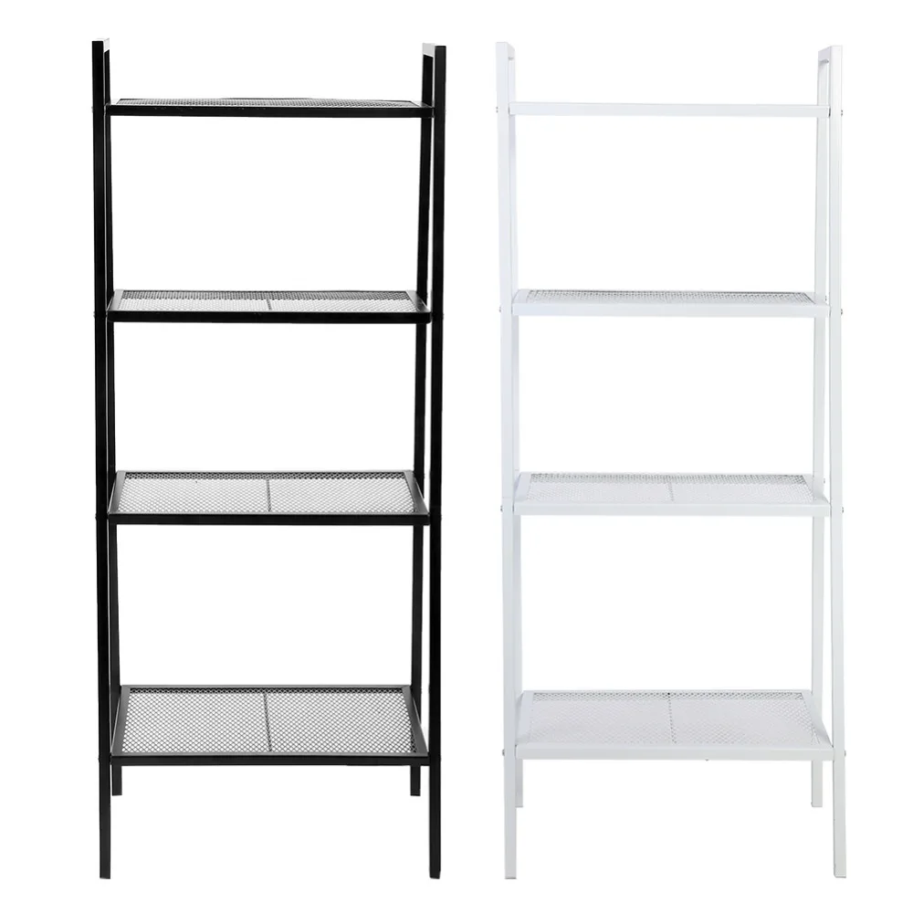 

4 Tiers Shelf Unit Bookshelf Rack Storage Organization Book Storage Display Rack Storage Holders Home Decoration
