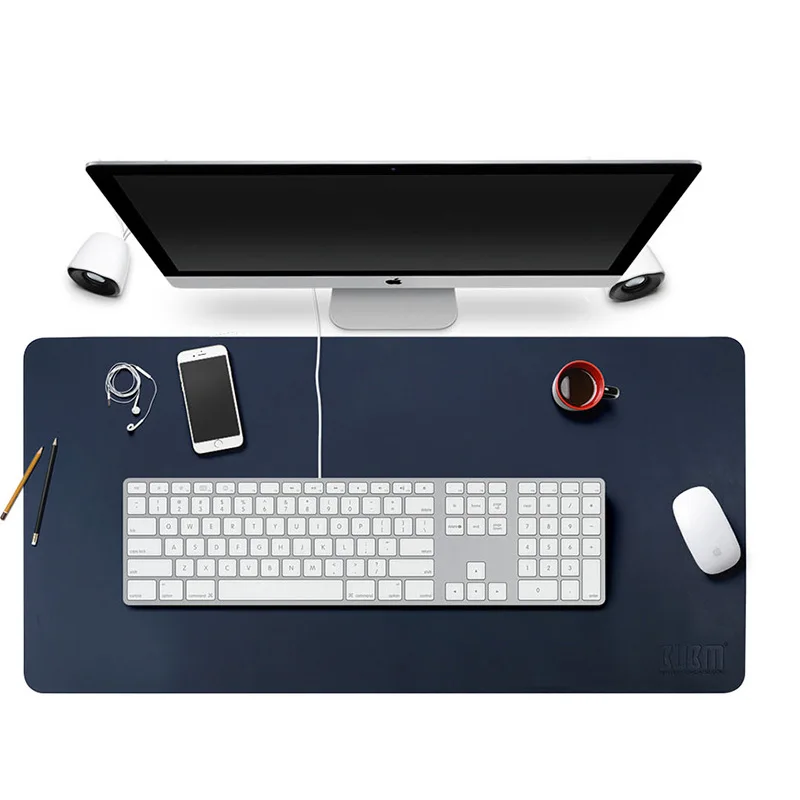  Logetich Large Gaming Mouse Pad Anti-slip Natural Leather PC Computer Gamer Mousepad Desk Mat Locki