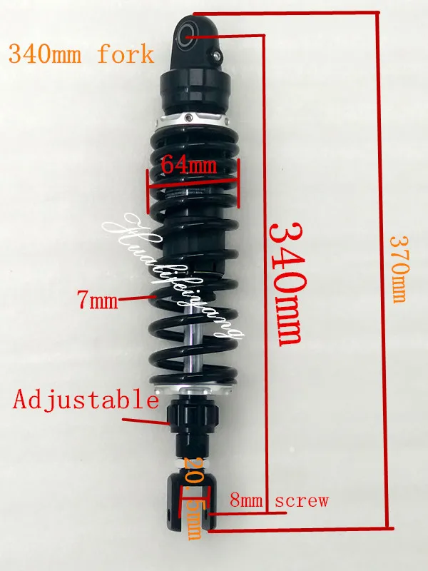 China 360mm shock absorber Suppliers