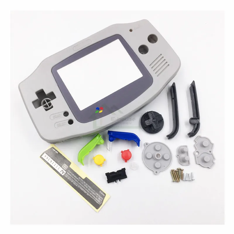 Чехол для игровой консоли Gameboy Advance с цветными кнопками|Запасные части| |