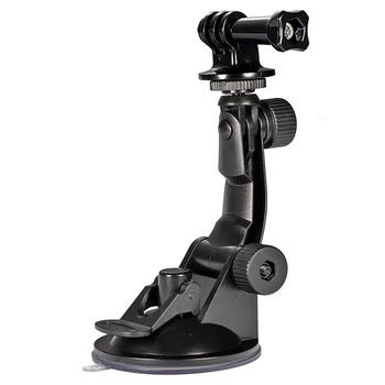 

For Go pro Car Suction Cup Adapter Window Glass Mount Holder Tripod for Gopro Hero 4 3 Sjcam Sj4000 Xiaomi Yi Camera Accessories