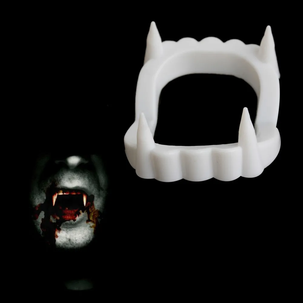 

Scary Vampire Outfit Dracula Teeth Halloween Monster Werewolf Zombie Fangs Halloween Party