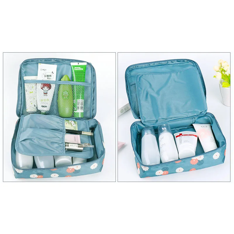 Neceser سستة حقيبة مستحضرات تجميل Neceseries التجميل حقيبة نقطة الجمال حالة المكياج Tas محفظة المنظم تخزين السفر غسل الحقيبة