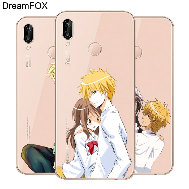 DREAMFOX M536 Maid Sama Мягкий силиконовый чехол из ТПУ для Huawei Honor 6a 6C 7X9 10 P20 P30 Lite Pro P Smart 2019 |