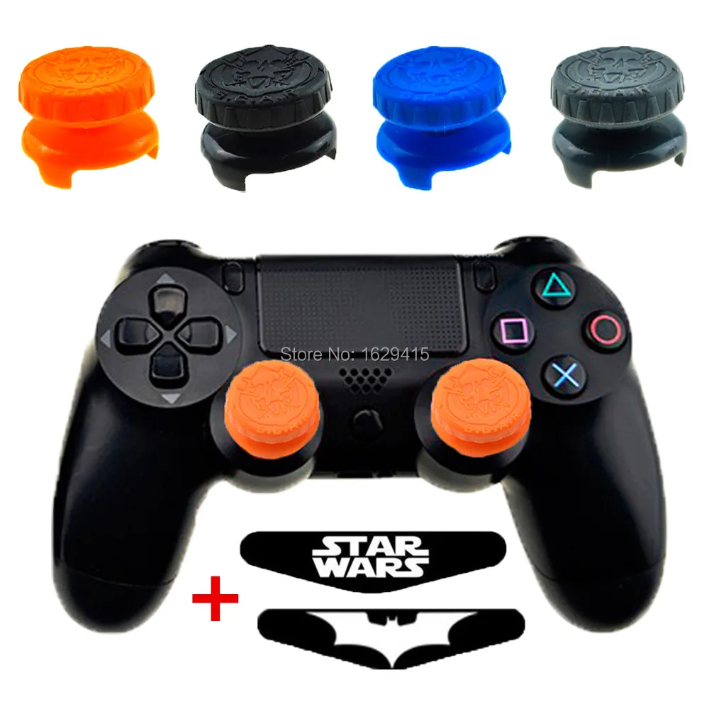 

2 pcs for Sony Dualshock 4 PS4 DS4 Controller Kontrolfreek FPS Freek Analog Stick Thumbsticks Extenders Grips