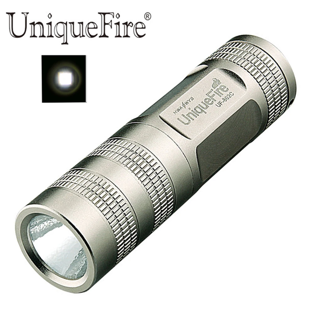 Uniqurfire WF-602C Q5 3 режима мини алюминиевый сплав портативный мощный светодиодный