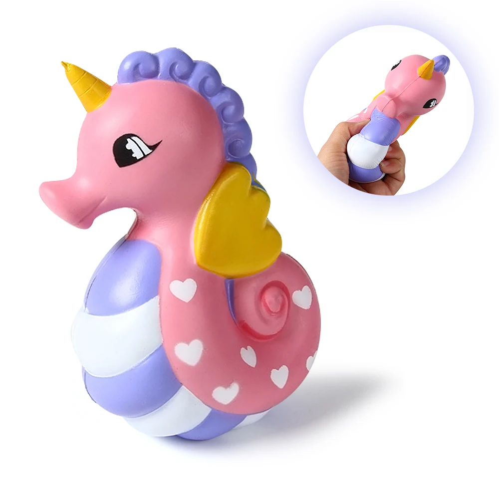 Squishe Seahorse Squisy антистресс Squishy замедляющая рост Новинка & кляп игрушки для детей