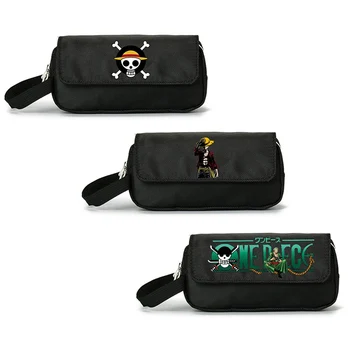 

Anime Cartoon Student Pencilcase Oxfordcloth Penbag Multi-functional Waterproof PenBag One Piece Zip Cosmetic Bag Stationery Bag