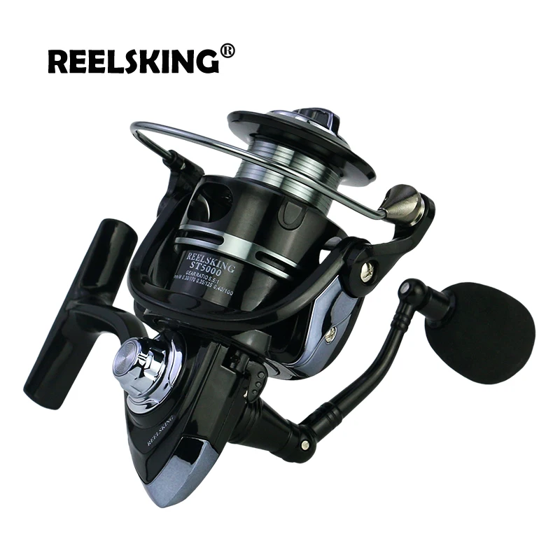 REELSKING новинка 2019 Передаточное отношение до 5 2: 1 спиннинговая Рыболовная катушка с