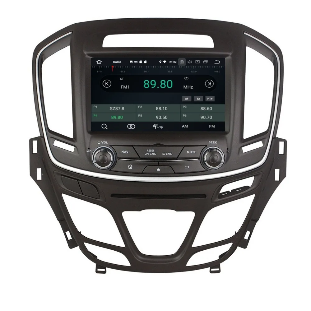 Perfect 4GB RAM 1 din 8" Android 8.0 Car Radio GPS Multimedia Head Unit for Opel INSIGINA 2014 2015 With Bluetooth WIFI USB Mirror-link 5