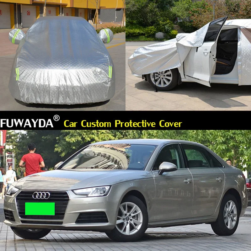 

Бесплатная доставка! Автомобильные Чехлы, автоматические Чехлы для Audi A4L с защитой от УФ-лучей, снега, дождя и царапин
