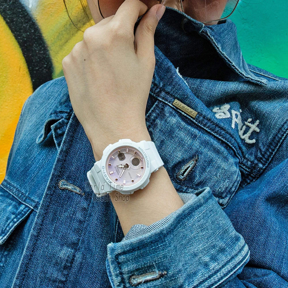 Часы Casio женские топовый бренд класса люкс G Shock 100 м Водонепроницаемый серфинг