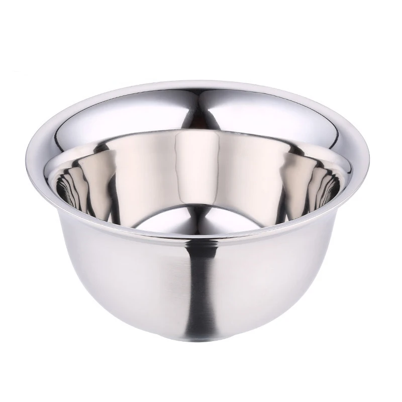 High quality Thickening Stainless Steel Dinner Double Layer Heat
