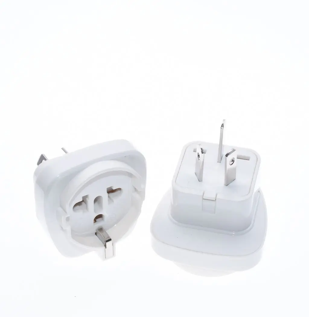 

Universal Power Adapter Travel Adaptor 3 pin AU Converter Embed US/UK/EU to AU Plug Charger For Australia New Zealand