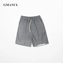 Gmancl новые мужские Летние Стильные хип-хоп свободные пляжные шорты с заниженным шаговым швом, повседневные винтажные свободные пляжные шорты высокого качества
