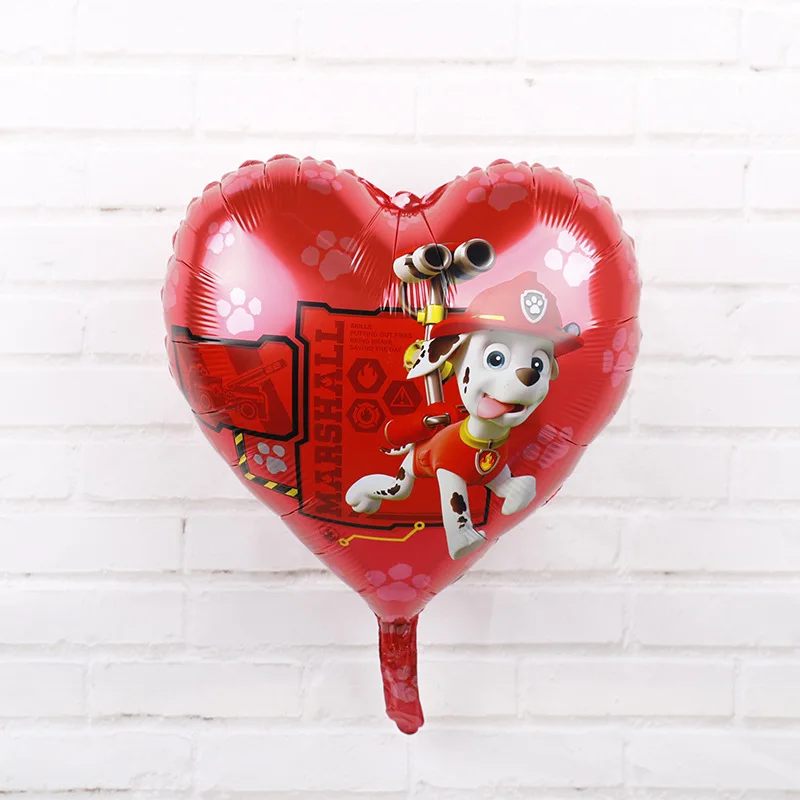 

Aluminium Foil Balloon Cute Cartoon Dog Paw For Kids Birthday Party Room Decorations Nursery Patrol Garden Event Party Decor nAD