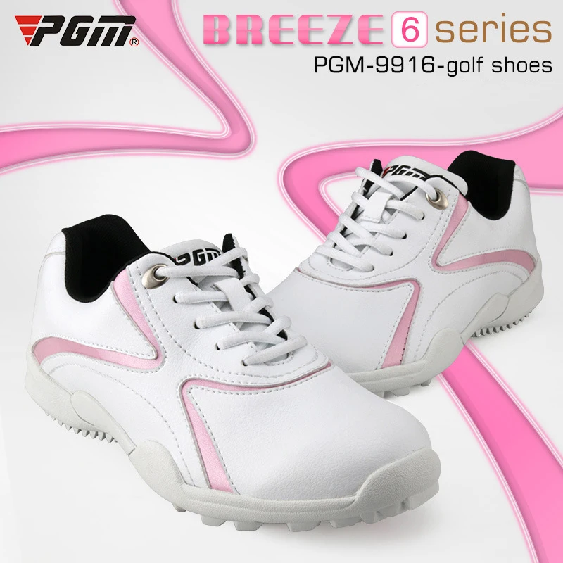 PGM Golf Shoes Women Golf Trainers Sneaker Waterproof Shoes Breathable