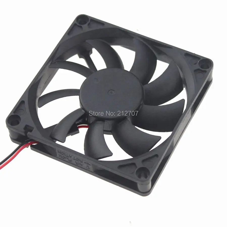 80mm 12v ball bearing fan 9