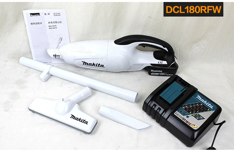 Японский перезаряжаемый пылесос DCL180Z DCL180RFW бытовой электрический с литиевой