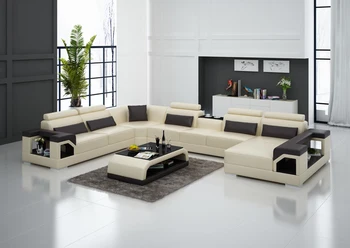 

G8010 House design sofa set,simple luxury style leather sofa set