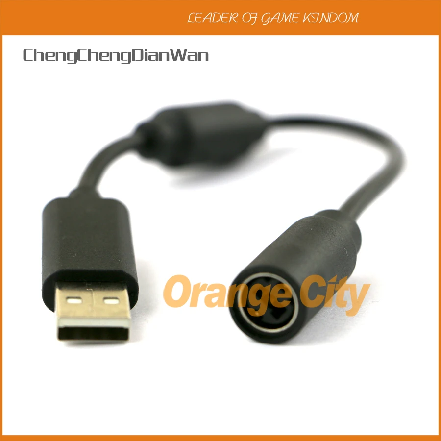 

ChengChengDianWan 30pcs/lot USB Breakaway Connection Cable Cord Adapter for xbox360 Xbox 360 Wired Controller Cable