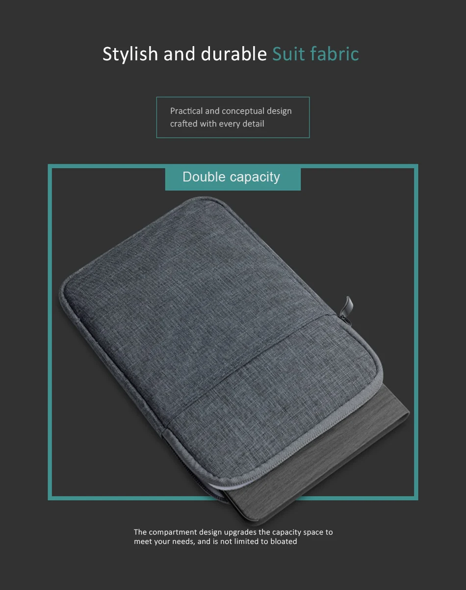 Cotton Casual Shockproof 10.5 inch Tablet Sleeve Bag Cover Funda For iPad 10.5iPad234 Protective Pouch Thick Case Capa Para (6)