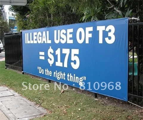 

Custom outdoor promotion banners (with printed your graphic)