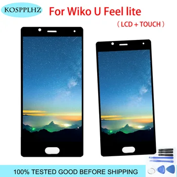 

For wiko U Feel Lite LCD Display and Touch Screen Assembly complete LCD high quality Wiko U feel lite Screen Assembly with tools
