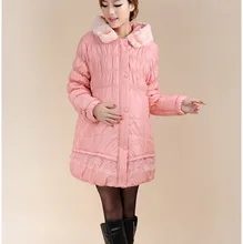 High Quality Winter Thick Clothes for Pregnant Women Maternity Coat Women Down Cotton Parkas Maternity Padded Coat E526