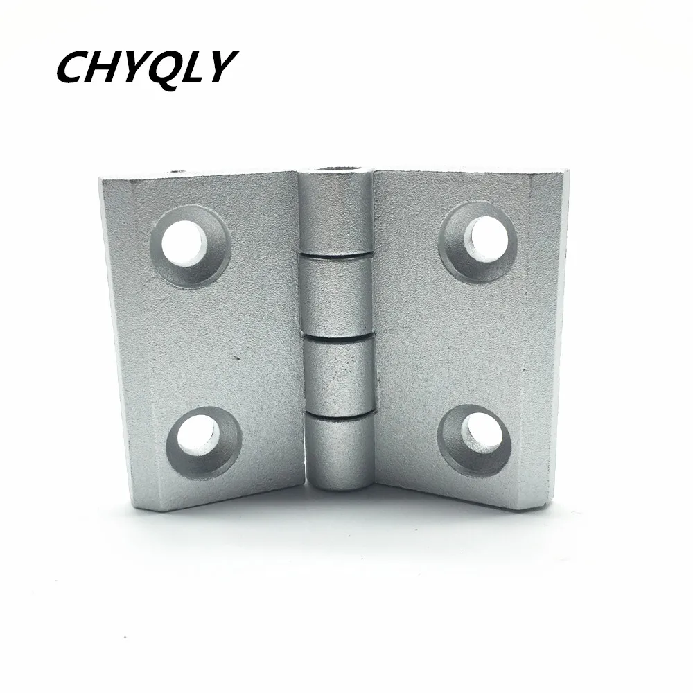 

10pcs/lot 4545 Aluminum profile metal hinge Zinc alloy hinge Aluminum profile hinge