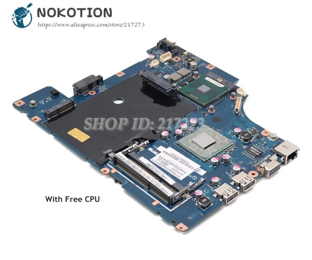 NOKOTION For Lenovo G460 G460E Laptop Motherboard GM45 DDR3 Free CPU 14 inch PAW10 LA-7011P MAIN BOARD | Компьютеры и офис