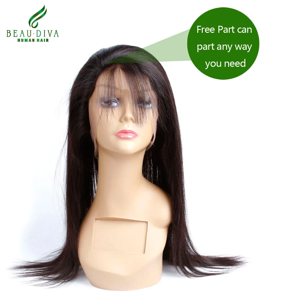 

360 Lace Frontal Band 8A Straight Brazilian Virgin Hair Lace Frontal With Baby Hair 360 Lace Frontal Closure Natural Hairline