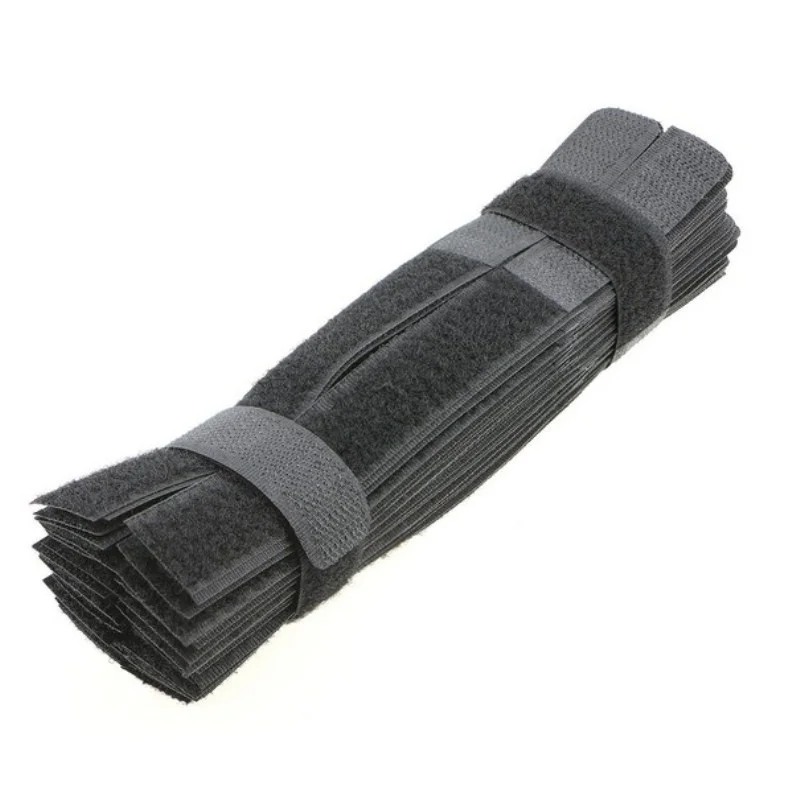 30Pcs Reusable Colored Nylon Cable Winder Wire Organizer  Earphone Holder Mouse Cord Protector Cable Management Length17.5cm