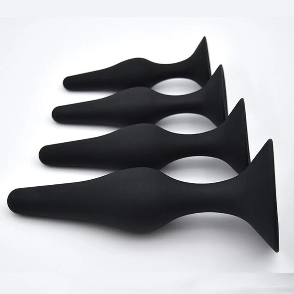 Online Silikon Butt Plug Kit Anal Sex Anfänger Set Hilft Zug rektum für Mehr Komfortable Geschlechtsverkehr Anal Spielzeug mit Saugnapf basis