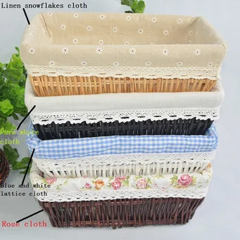 

New Basket Storage box wicker basket fruit decoration panier cesta Desktop storage Woven baskets Crafts Home decoration supplies